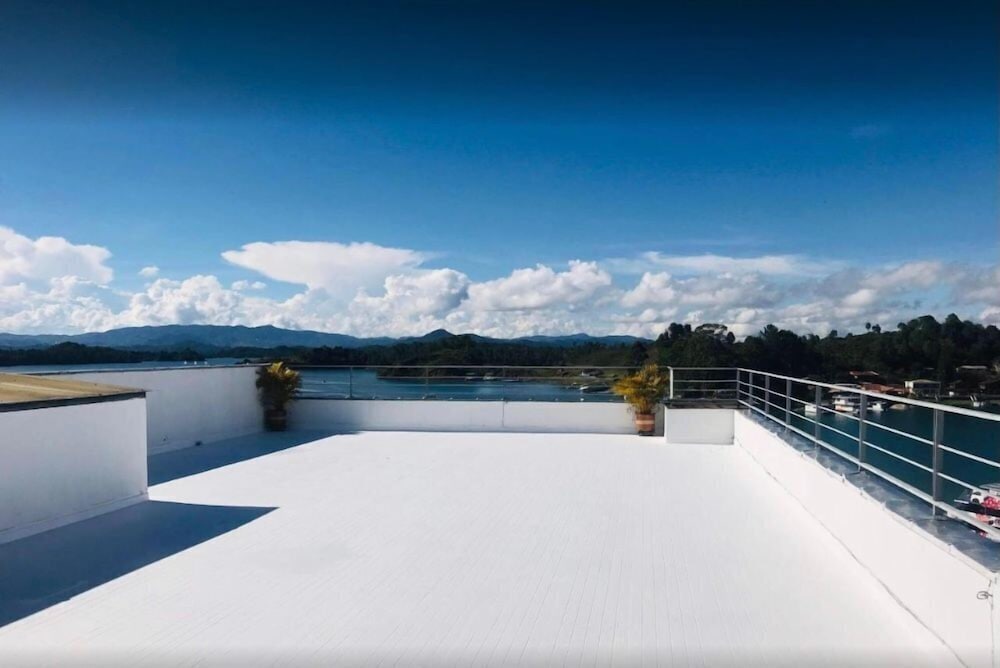 Guatape Lake view