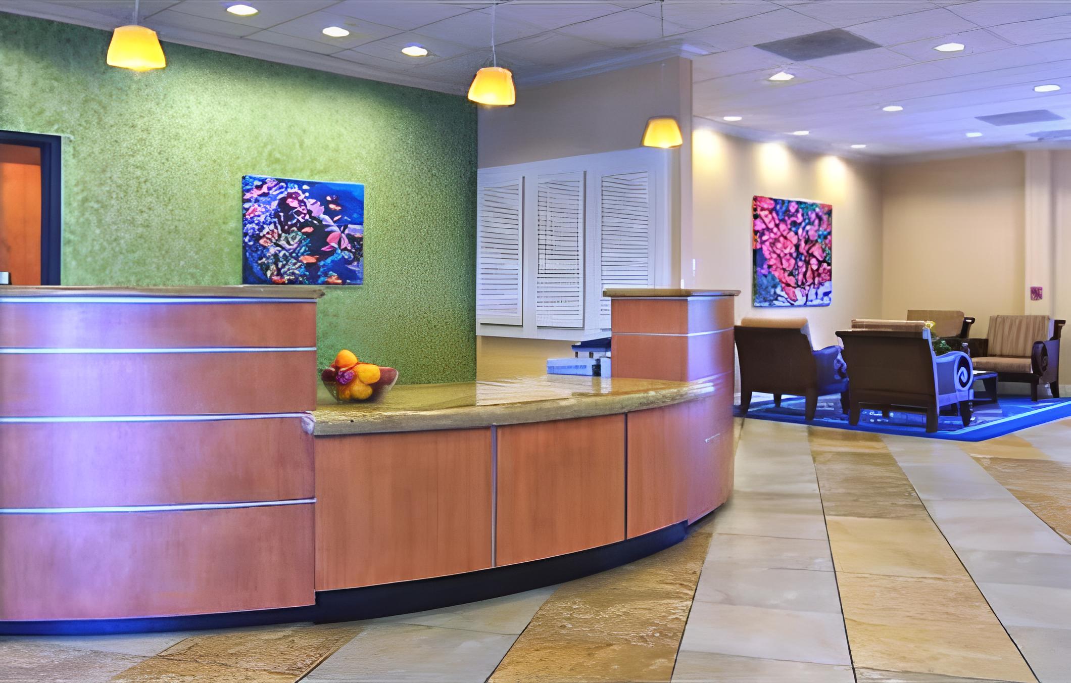 hotel reception