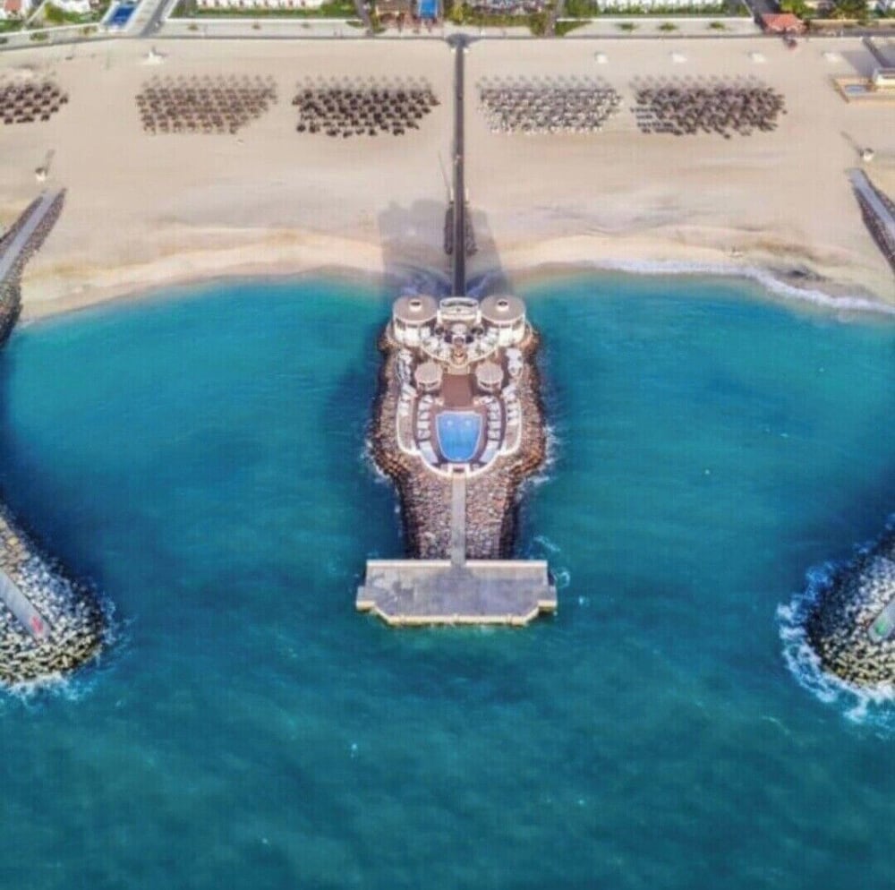 2bed-vila-verde Sal Cape Verde-balcony-pool
