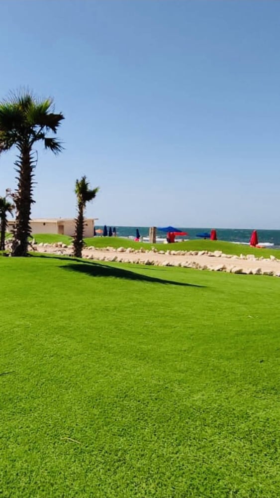 Beachfront Chalet in Porto Said Egypt Perfect Getaway view 2