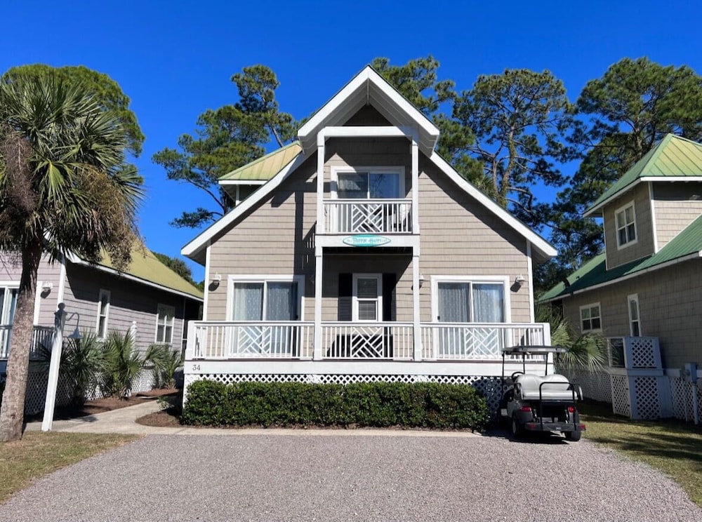 Charming Coastal Retreat on Fripp Island - 3br/3ba With Golf Course Views
