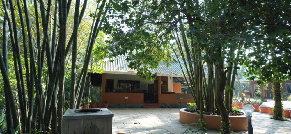 Holiday Courtyard