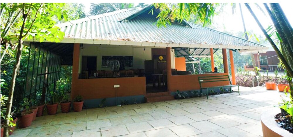 Holiday Courtyard