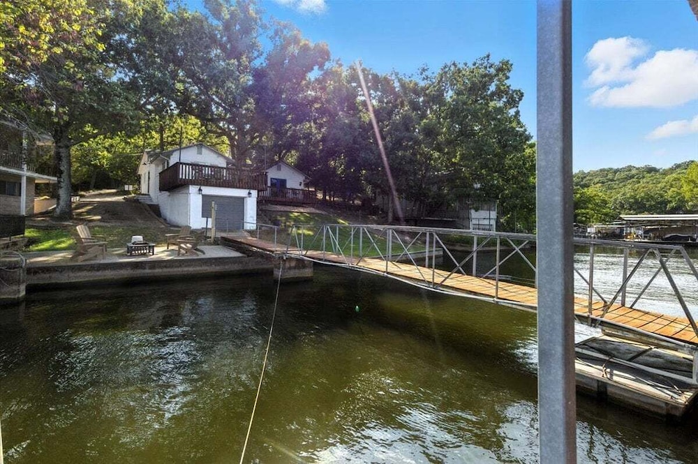 Lakefront Home at the 10mm With Dock Slip & Bar