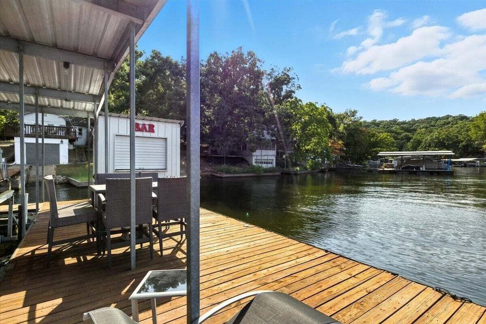 Lakefront Home at the 10mm With Dock Slip & Bar
