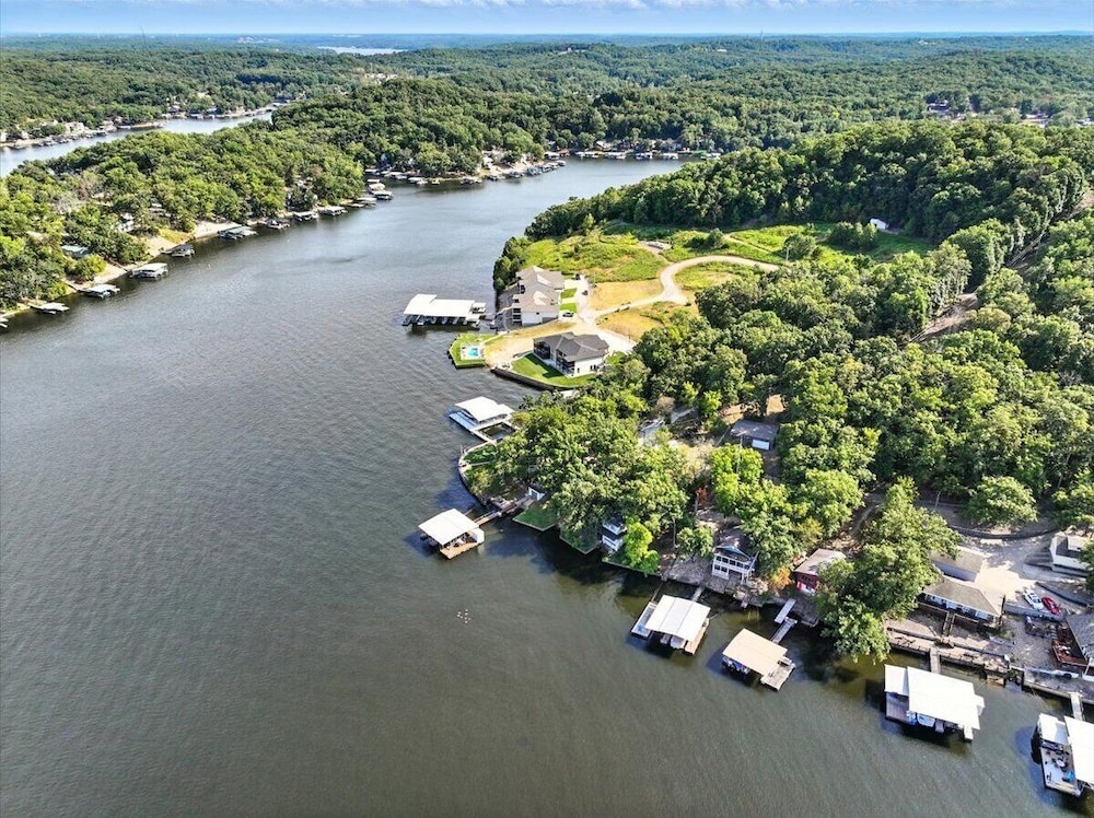 Lakefront Home at the 10mm With Dock Slip & Bar