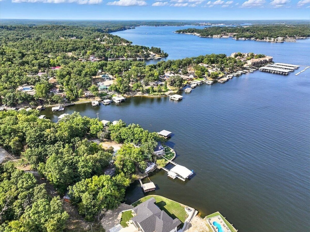 Lakefront Home at the 10mm With Dock Slip & Bar
