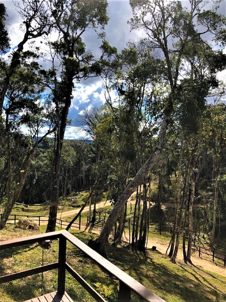 Recanto dos Pássaros na Serra em Rancho Queimado com Piscina Aquecida