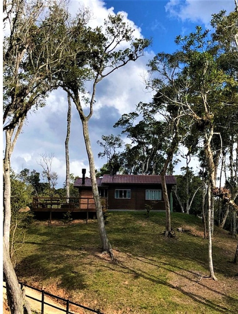 Recanto dos Pássaros na Serra em Rancho Queimado com Piscina Aquecida