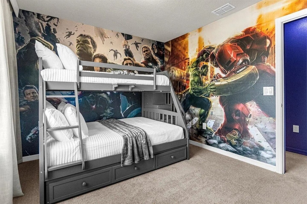 Disney Retreat w/ Pool & Themed Rooms