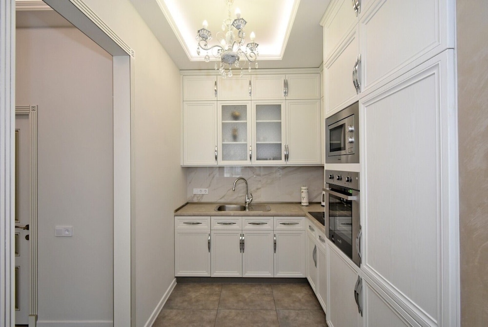 Luxury white apartment
