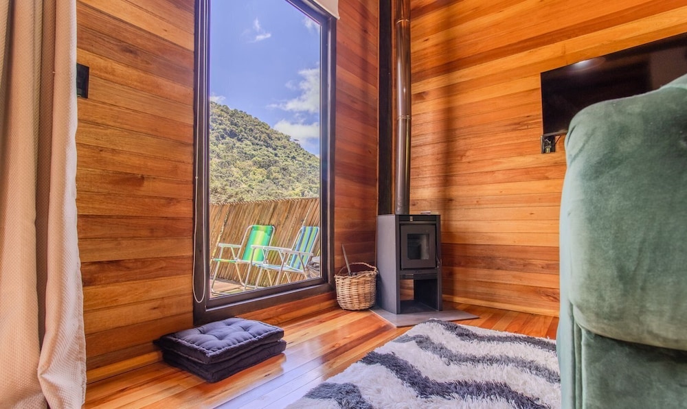 Comfortable Cabin With Heater Urubici-sc Egc001