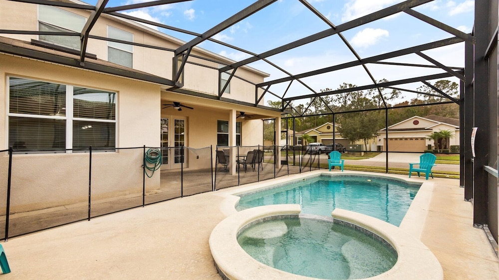 Shv1189ha - 7 Bedroom Villa In Crystal Cove, Sleeps Up To 16, Just 6 Miles To Disney
