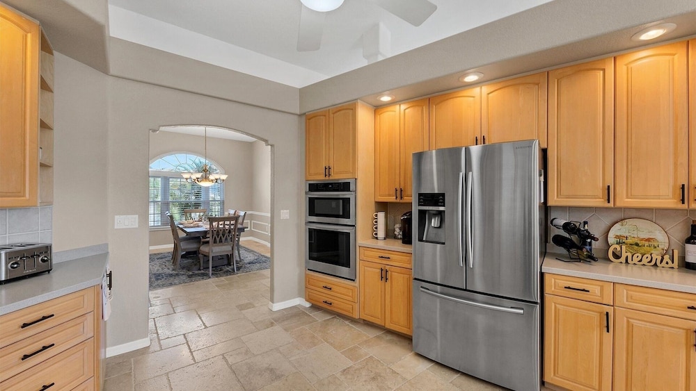 Waterfront Punta Gorda Isles 3 Bedroom pool hot tub, dock, bikes office 3 Home