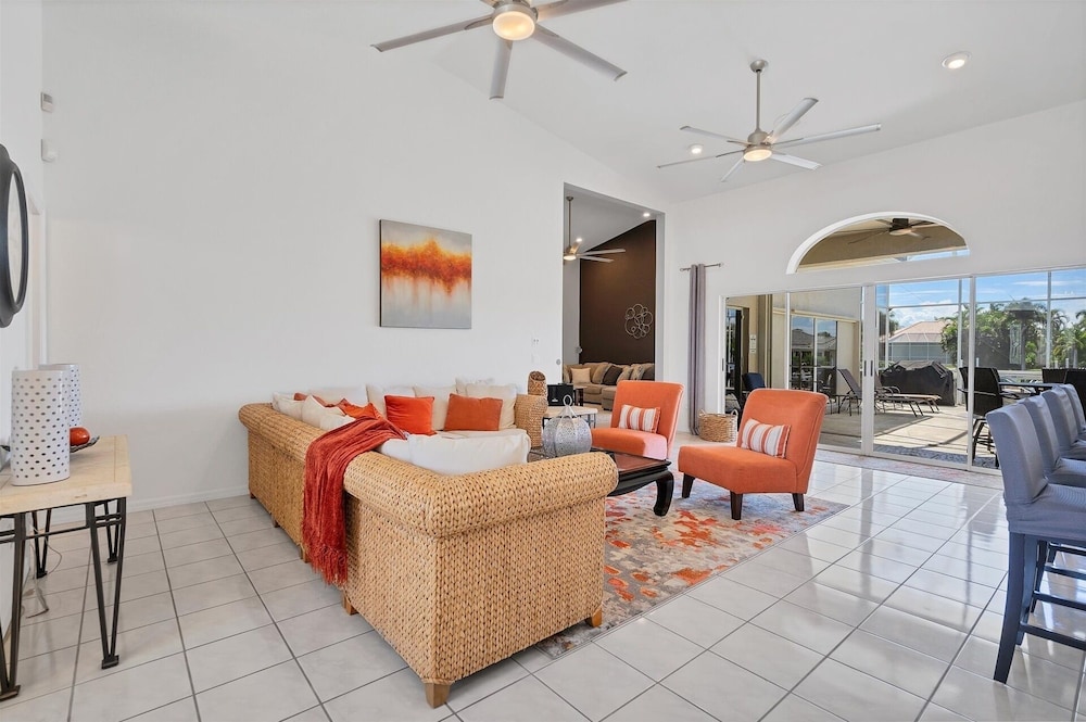 Punta Gorda Isles 3-Bedroom Private Pool Home on Canal with Dock 3 Home
