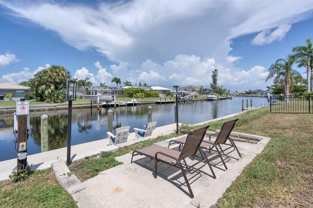 Punta Gorda Isles Pool Spa Canal Home With Dock Space 3 Bedroom Home
