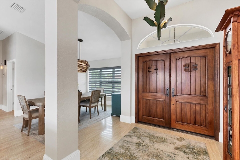 Punta Gorda Isles Private Pool Vacation Home - Waterfront Canal Views 4 Bedroom Home