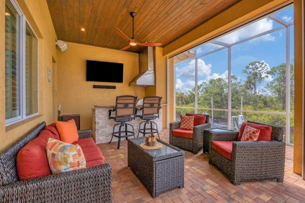Punta Gorda Private Pool+spa Vacation Home 3 Bedroom Home