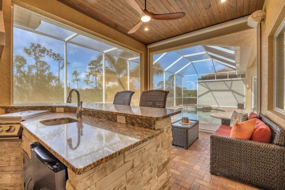 Punta Gorda Private Pool+spa Vacation Home 3 Bedroom Home