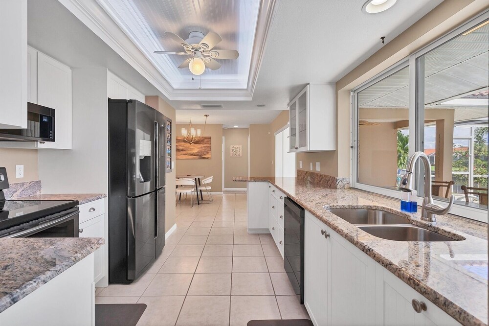 Punta Gorda Isles 3br Private Pool Home On Canal 3 Bedroom Home