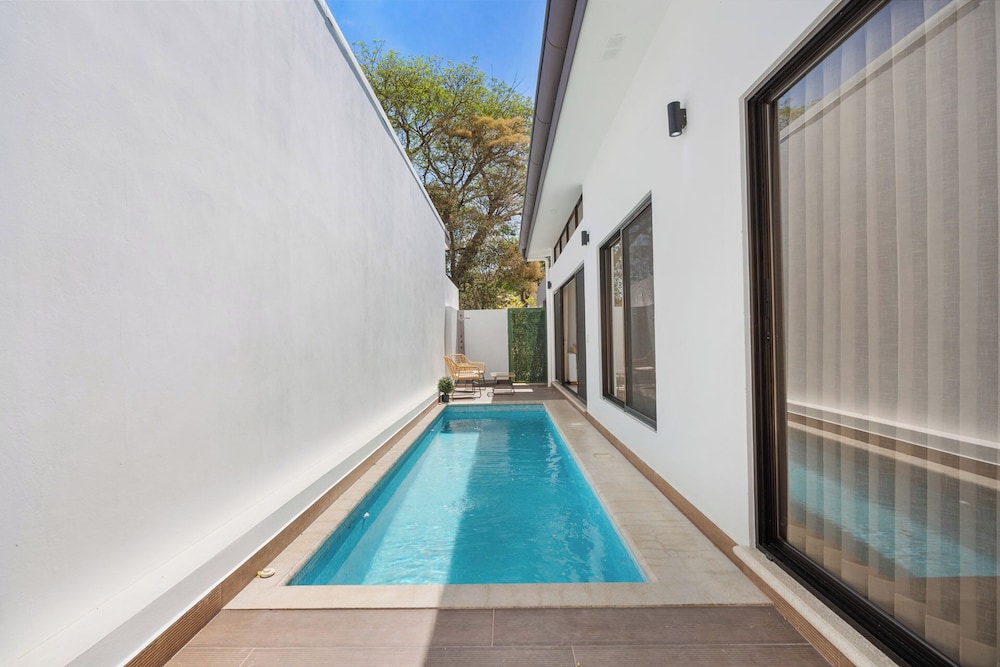 Sophisticated Home with a Chic Design and a Private Terrace with a Plunge Pool