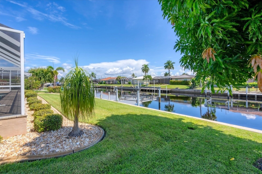 Punta Gorda Isles 3br Private Pool Home On Canal 3 Bedroom Home