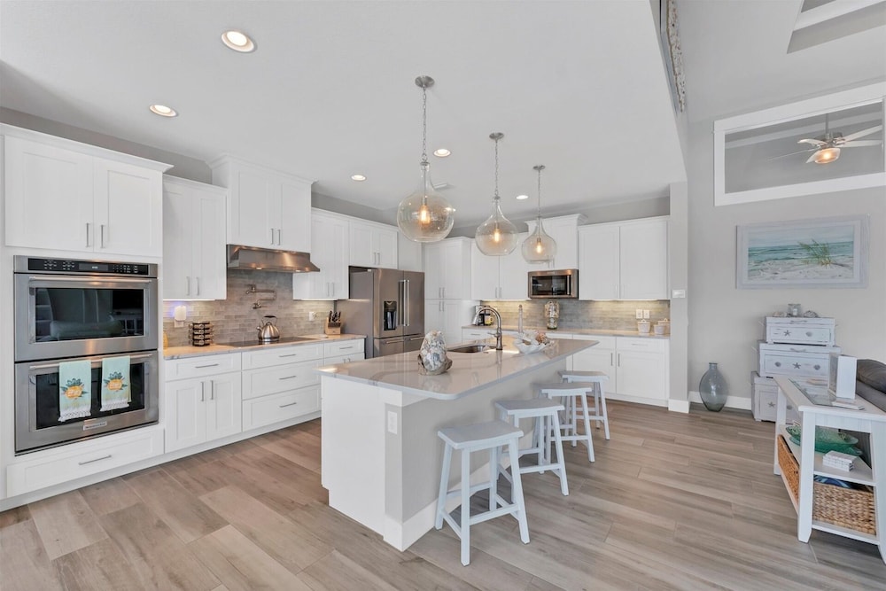 South Gulf Cove 3 Bedroom Pool + Spa on Canal Private Home 3 Home
