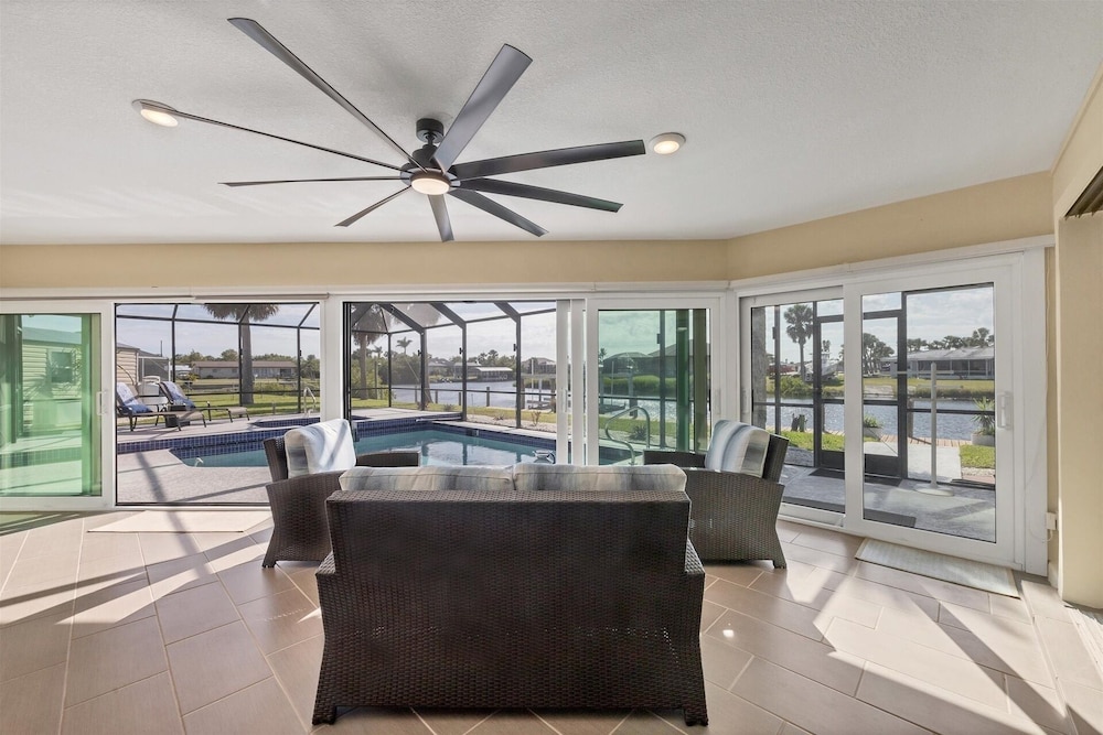 Port Charlotte 3 Bedroom Pool+Spa Vacation Home on Canal 3 Home