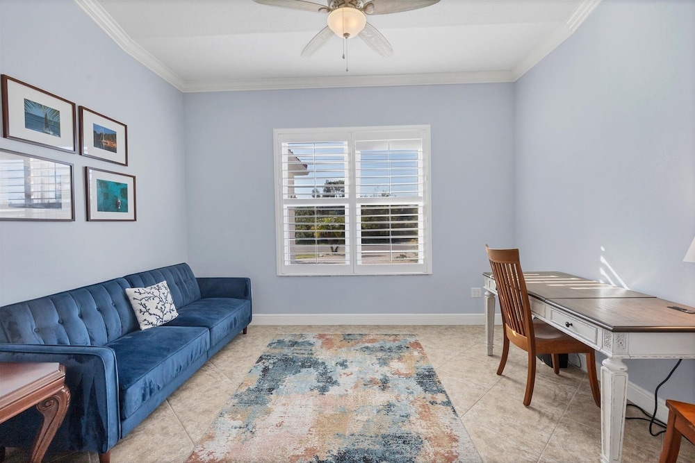 Villa Sol South Gulf Cove! Pool/spa Waterfront Canal W Dock 3 Bedroom Home