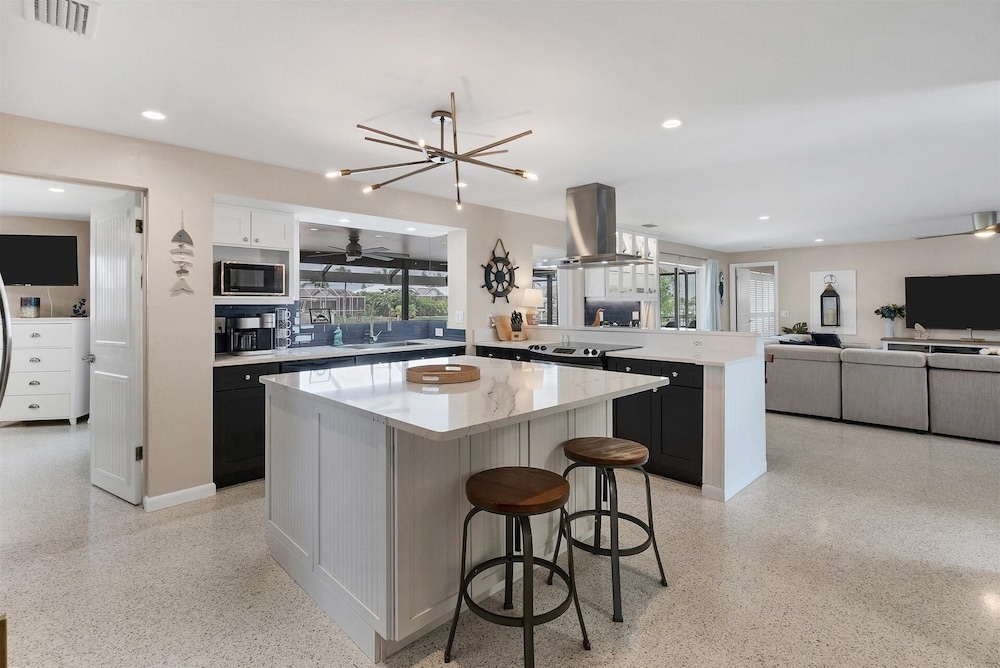 Punta Gorda Isles Pool Spa Canal Home With Dock Space 3 Bedroom Home