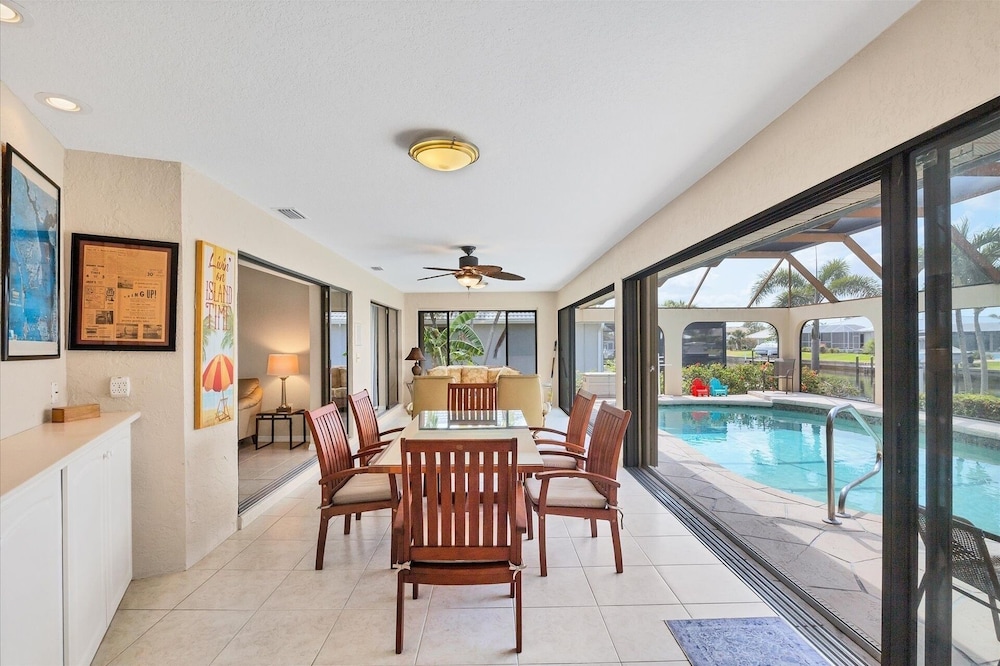 Punta Gorda Isles 3-Bedroom Canal-front Pool Home with Dock 3 Home