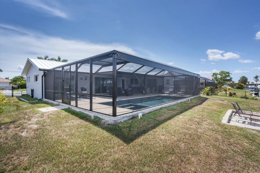 Punta Gorda Isles Pool Spa Canal Home With Dock Space 3 Bedroom Home