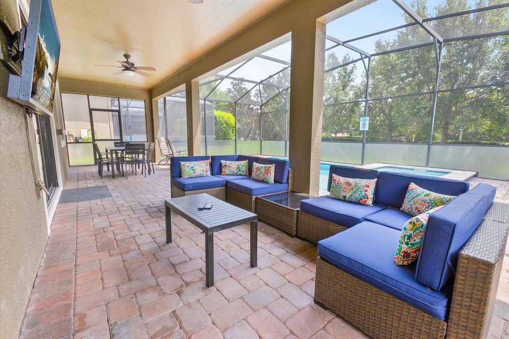 Championsgate Resort 9 Bedroom Private Pool+Spa Home 9 Home