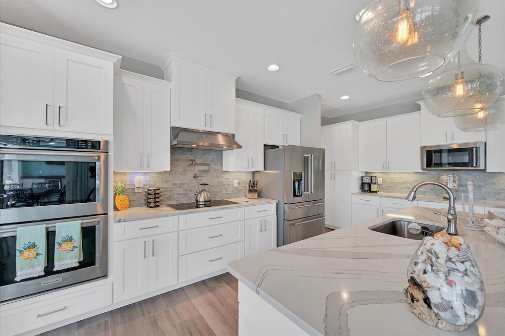 South Gulf Cove 3 Bedroom Pool + Spa on Canal Private Home 3 Home