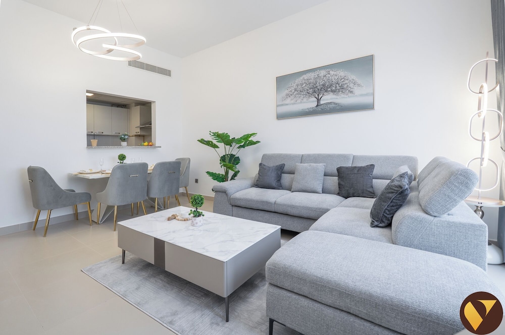 Modern In JVC With Balcony Pool & Gym