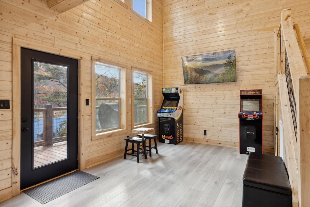Brand New Hot Tub Axe Throwing Firepit Arcade