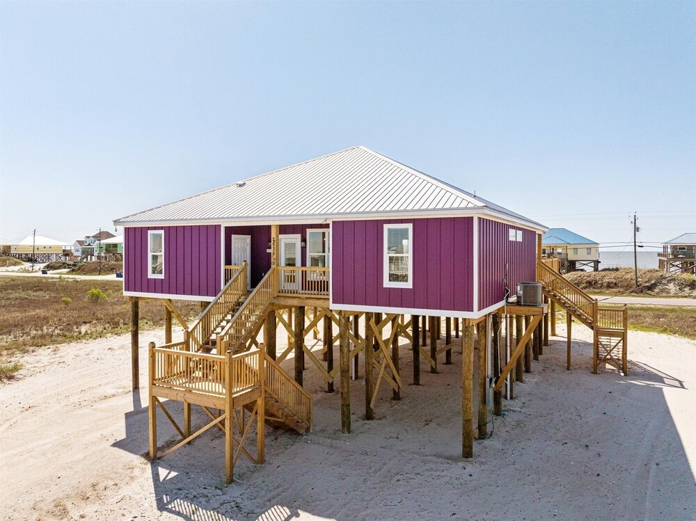 Purple Paradise - 2536 Bienville Blvd 4 Bedroom Home by RedAwning view 2