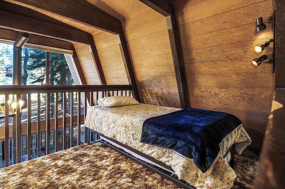 A Frame Hideaway | Floor to Ceiling Windows in the Pines