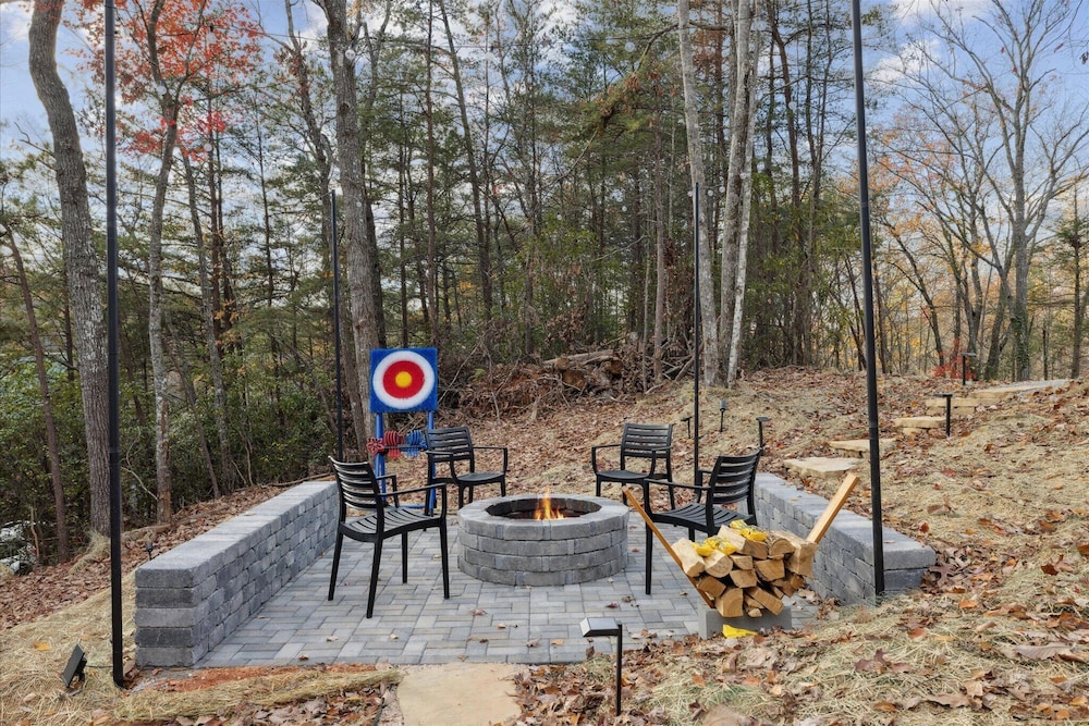 Brand New Hot Tub Axe Throwing Firepit Arcade