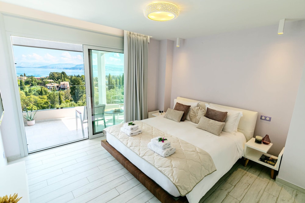 White Pearl Premium Villa Corfu view 5