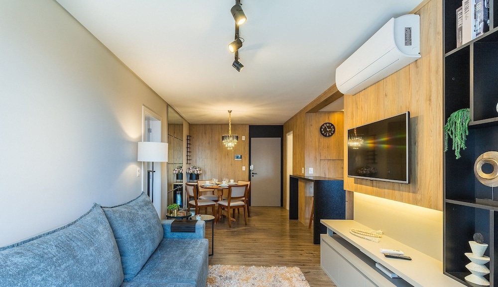 Charming apartment with fireplace in Gramado STA0305