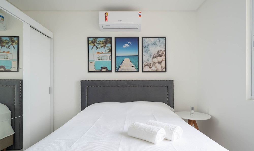 2BR Seaview apt Near Itapema Beach Sem501