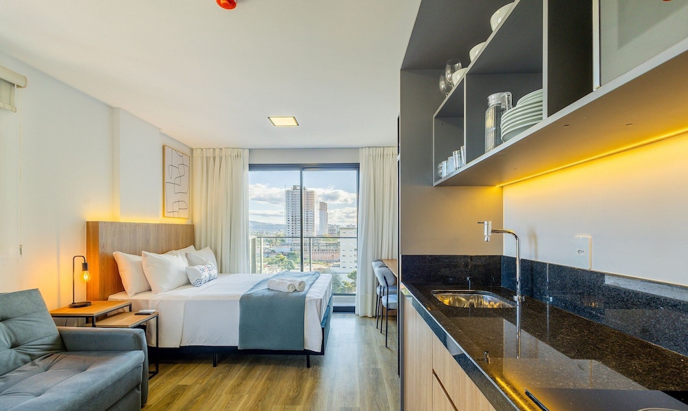 Studios in a Seaside Building, Close to Beto Carreiro at Penha Spot - Psob
