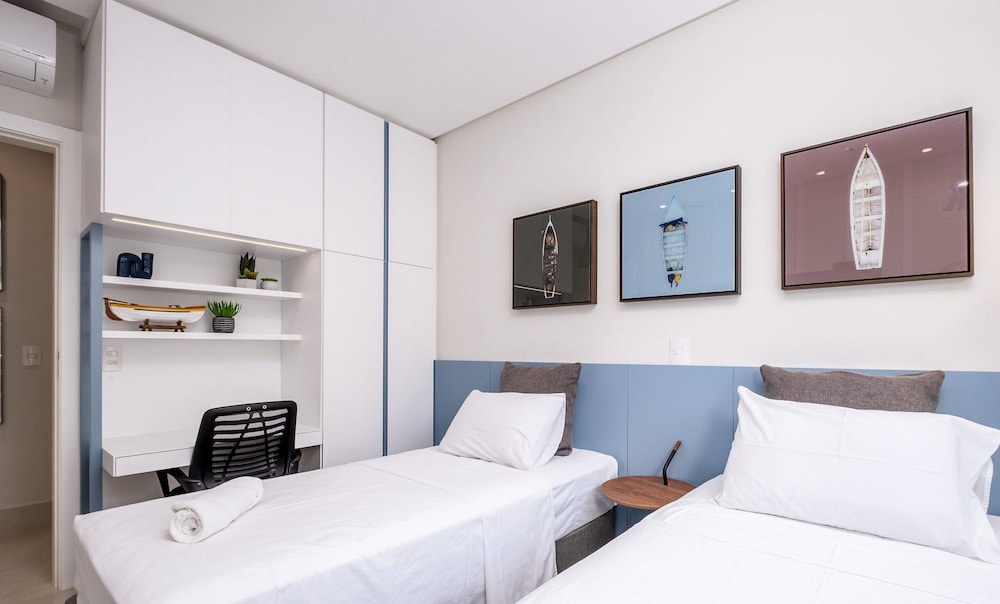 Cobertura C/jacuzzi e Churrasq em Jurere Rvo401