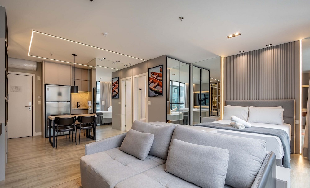 IFT - Ed. Infinity Tower Flat 350m From Meia Praia