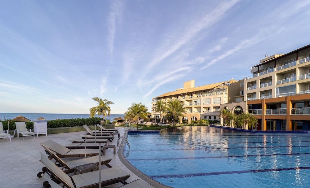 Flat Vista mar Dentro de Resort de Luxo Sto2206