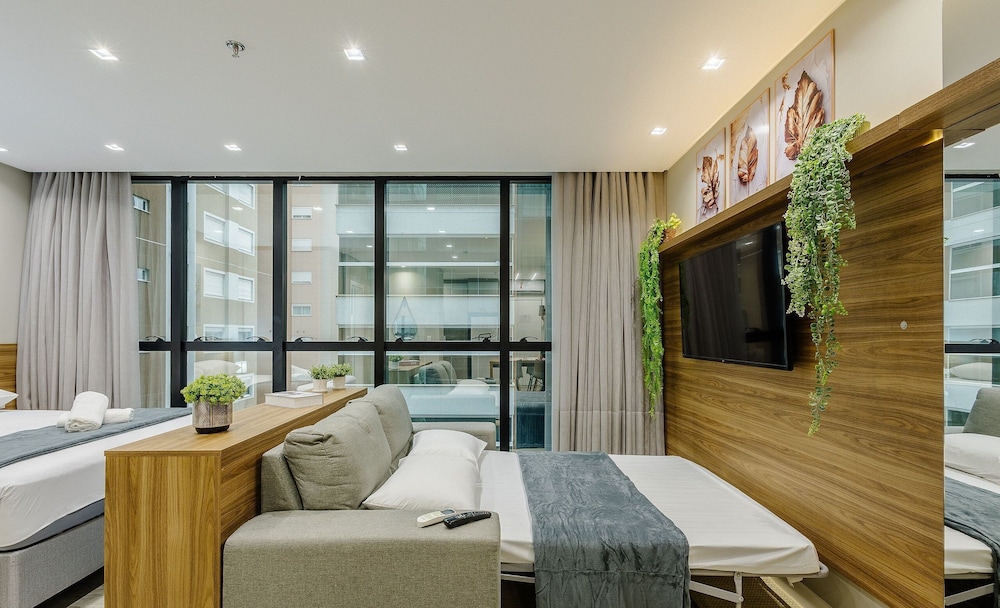 IFT - Ed. Infinity Tower Flat 350m From Meia Praia