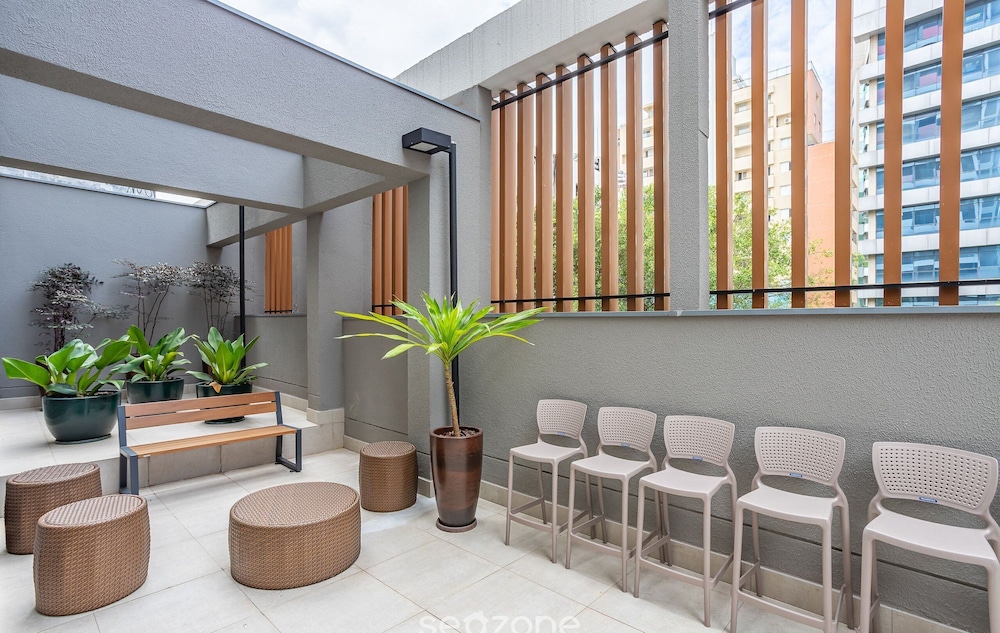 Nxos - Building With Gym and Laundry in Consolacao-sp