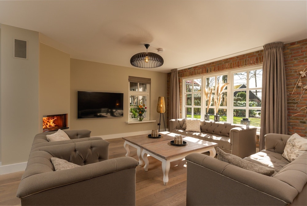 Group House in Twente With Hot Tub