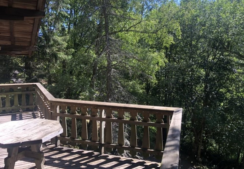 LE Trappeur Chalet en Bois vue Montagne